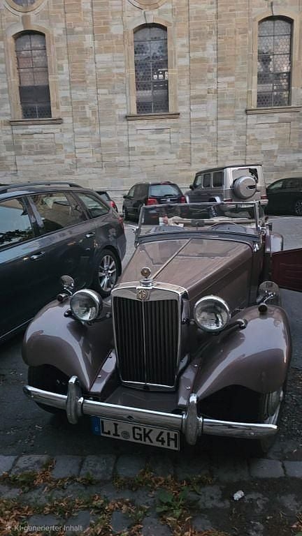 Gebraucht MG TD 63 PS (46 kW) 1952 Braun Cabrio