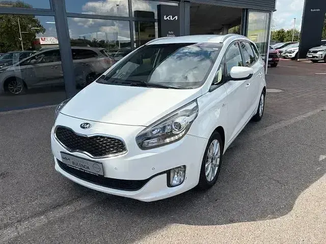 Gebraucht Kia Carens DREAM-TEAM Edition 136 PS (100 kW) 2014 Weiß Van / Kleinbus