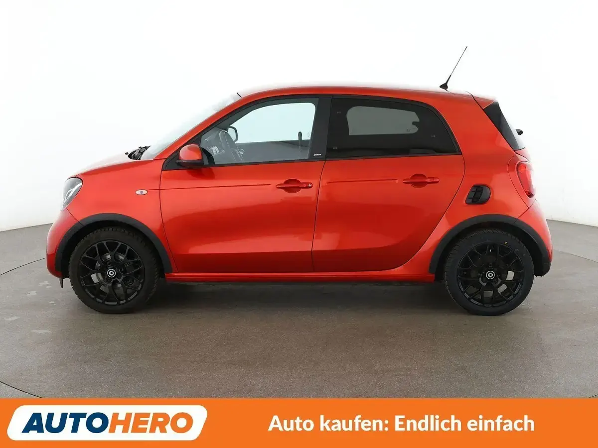 Gebraucht Smart ForFour Passion 71 PS (52 kW) 2017 Rot Kleinwagen