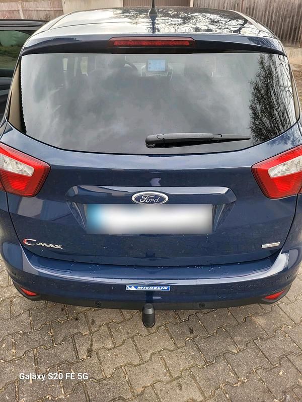 Gebraucht Ford C-MAX 101 PS (74 kW) 2013 Blau Van / Kleinbus
