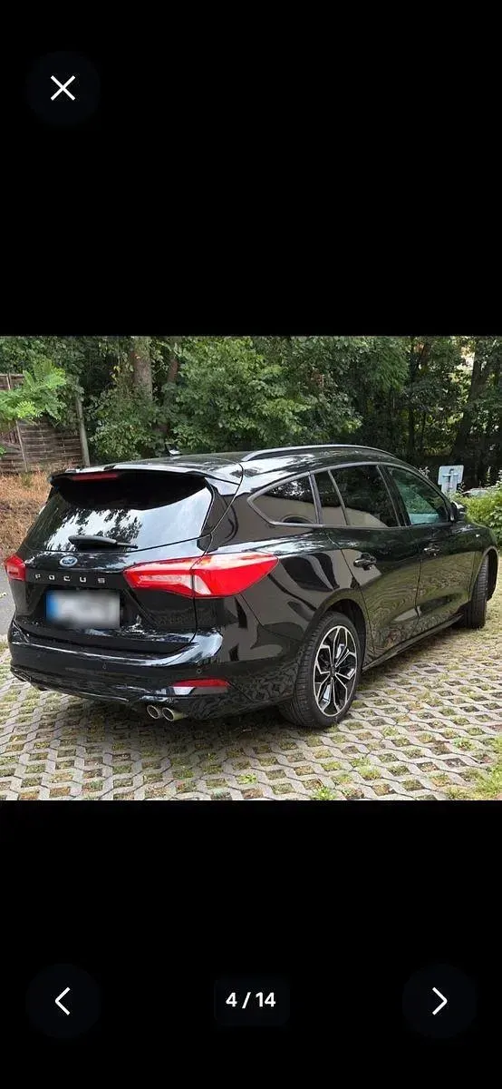 Gebraucht Ford Focus ST-Line X 120 PS (88 kW) 2021 Schwarz Kombi