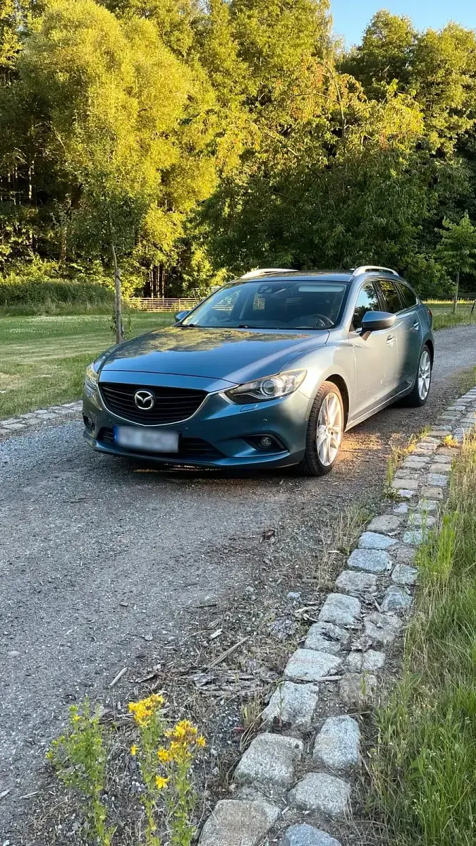 Gebraucht Mazda 6 150 PS (110 kW) 2014 Blau Kombi