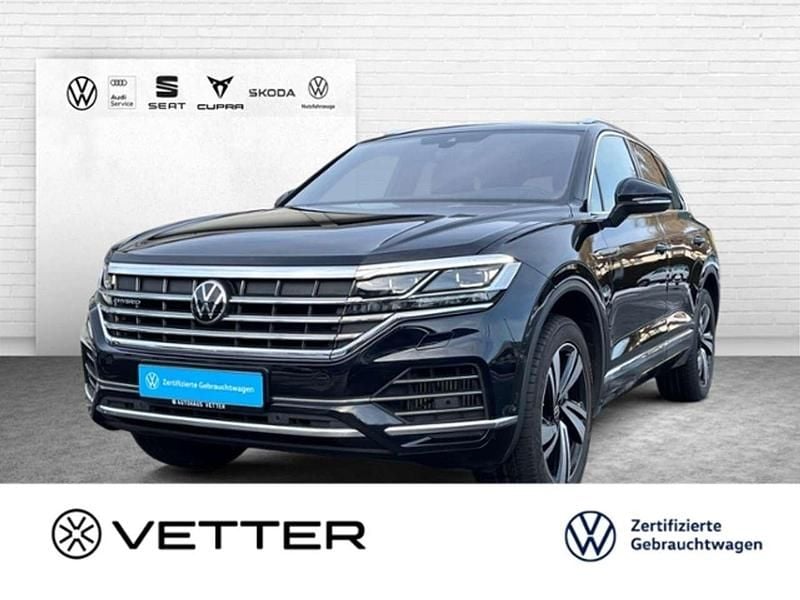 Schwarz Gebraucht 2021 VW Touareg Elegance SUV | 40.899 € (Guter Preis) - Bild 1/3
