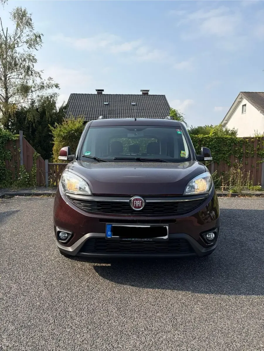 Gebraucht Fiat Doblò 90 PS (66 kW) 2015 Rot Van / Kleinbus