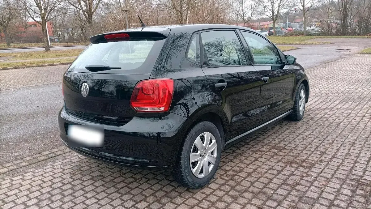 Gebraucht VW Polo 75 PS (55 kW) 2011 Schwarz Kleinwagen