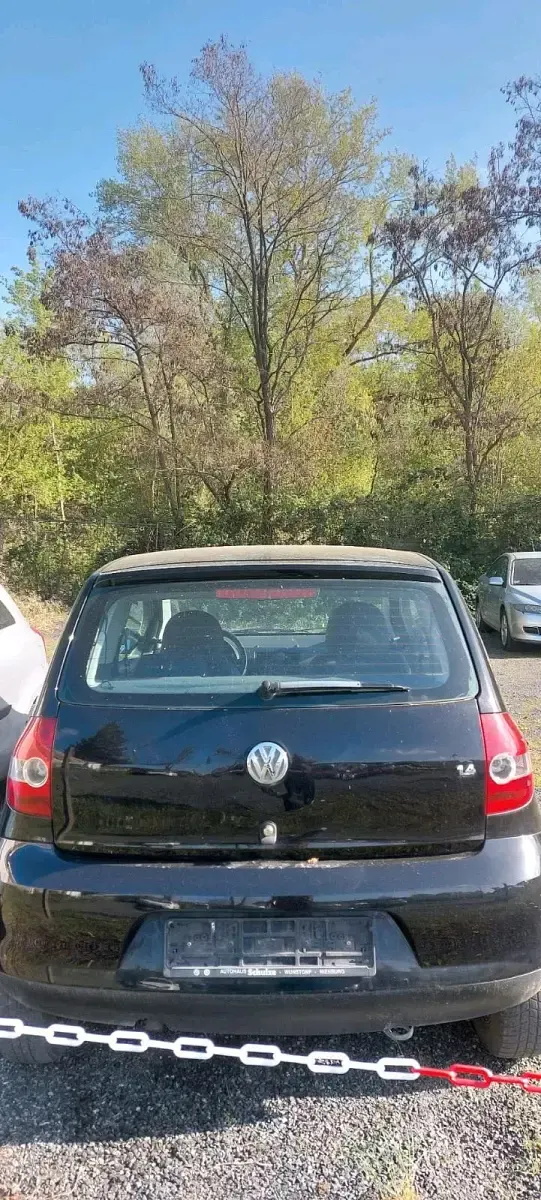 Gebraucht VW Fox 75 PS (55 kW) 2006 Schwarz Kleinwagen