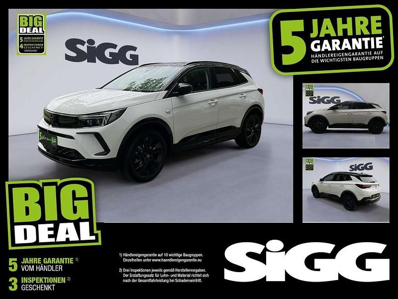 Jade weiss/arktis weiss Gebraucht 2022 Opel Grandland X GS Line SUV | 19.980 € (Guter Preis) - Bild 1/4