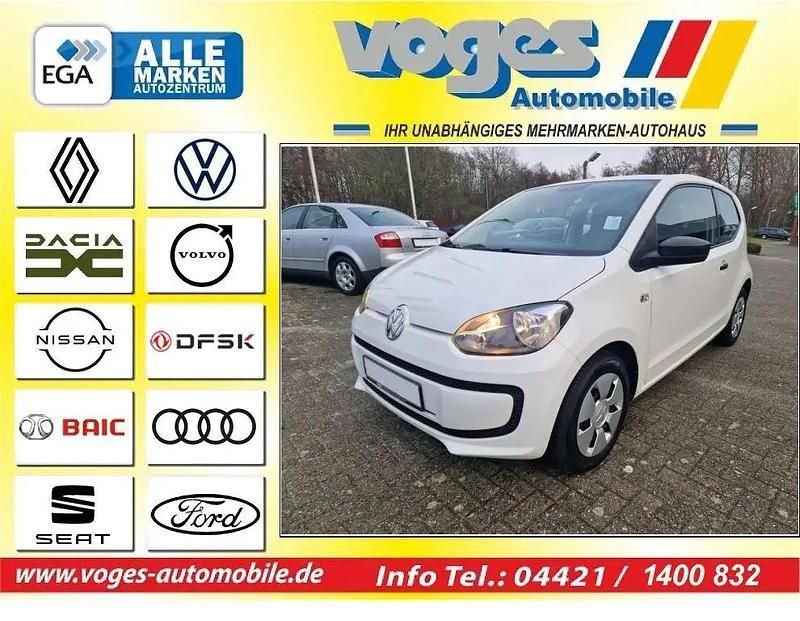 Weiß Gebraucht 2016 VW up! take up! Kleinwagen | 7.999 € (Teuer) - Bild 1/4
