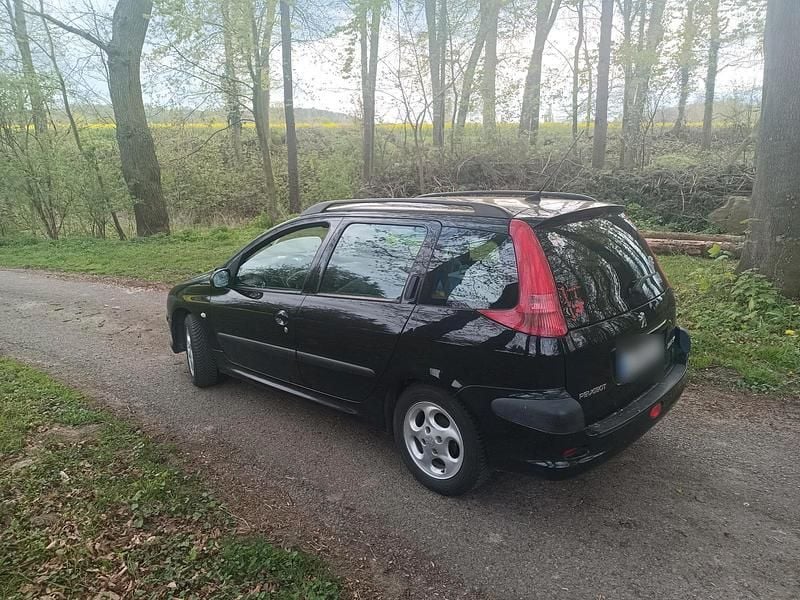 Gebraucht Peugeot 206 75 PS (55 kW) 2002 Schwarz Kombi