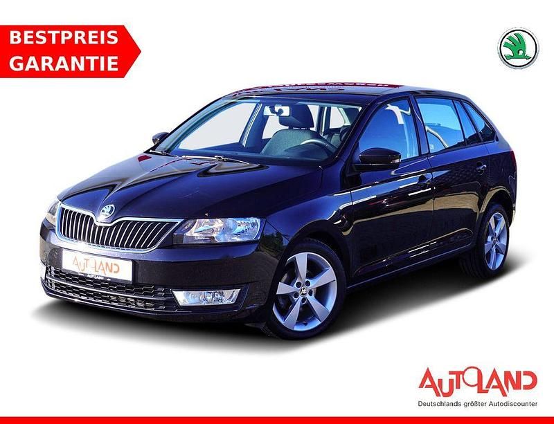 Schwarz Gebraucht 2017 Skoda Rapid Kleinwagen | 10.990 € (Teuer) - Bild 1/4
