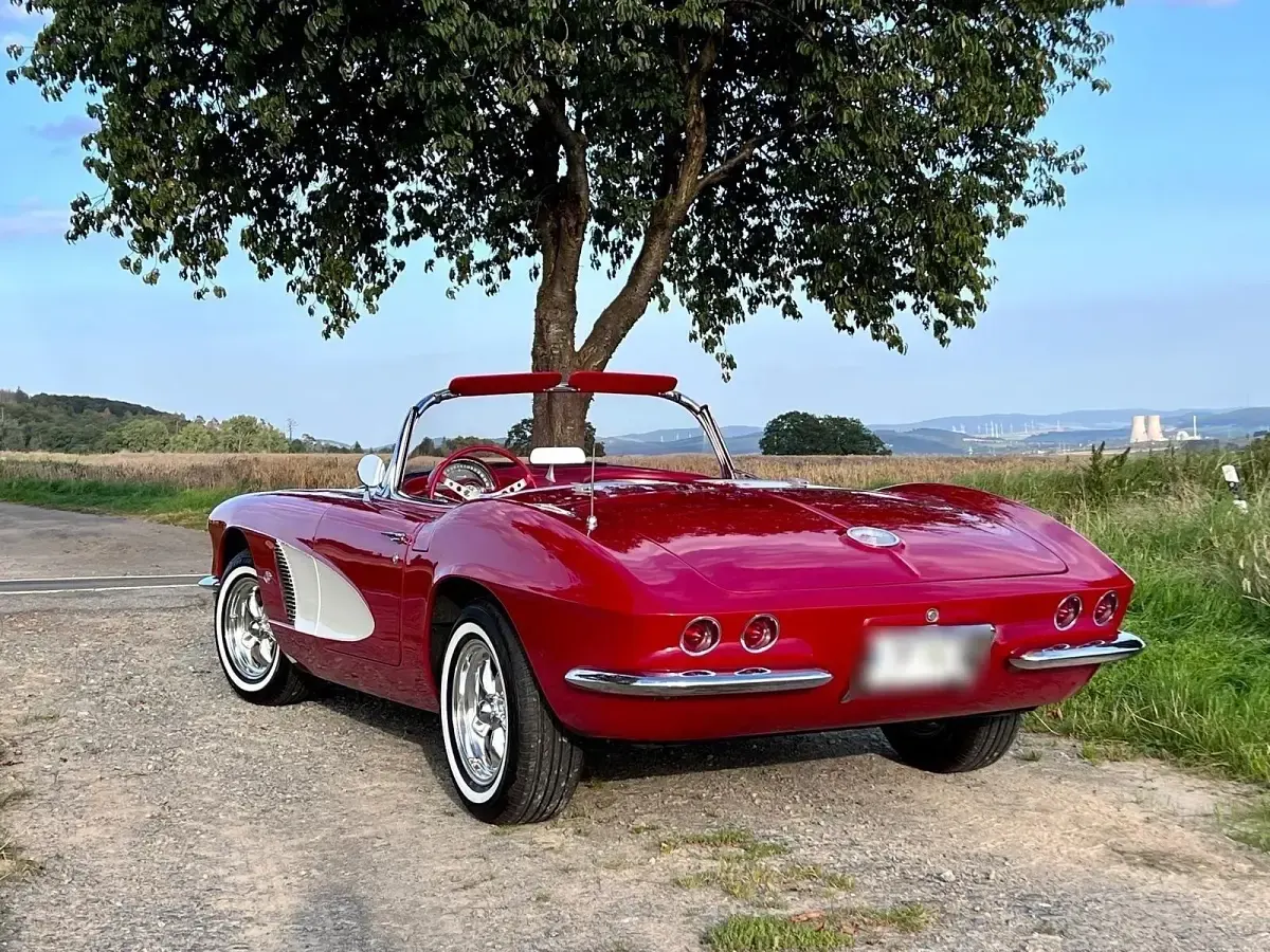 Gebraucht Chevrolet Corvette C1 340 PS (250 kW) 1962 Rot Cabrio