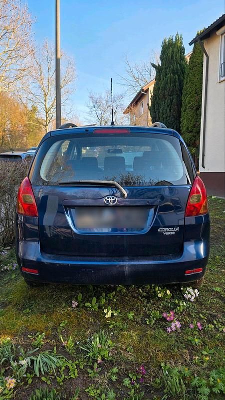Gebraucht Toyota Corolla Verso 116 PS (85 kW) 2002 Blau Van / Kleinbus