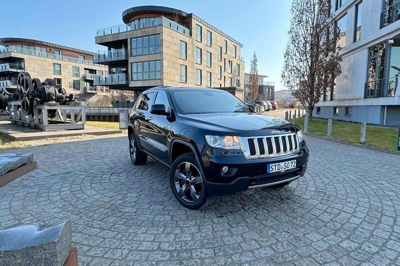 Schwarz Gebraucht 2011 Jeep Grand Cherokee Overland SUV | 14.900 € (Superpreis) - Bild 1/4