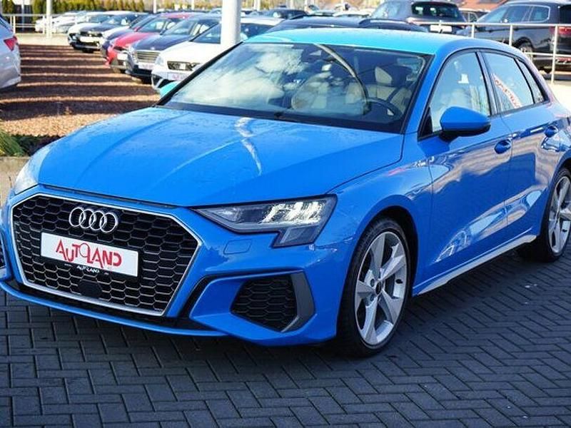 Gebraucht Audi A3 S-Line 150 PS (110 kW) 2022 Blau Limousine