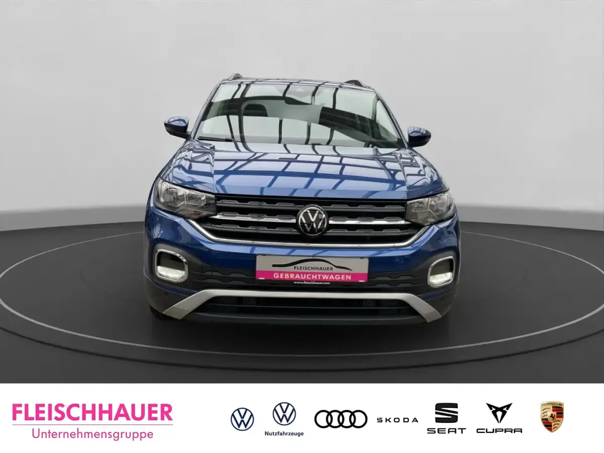 Gebraucht VW T-Cross 110 PS (80 kW) 2022 Blau SUV