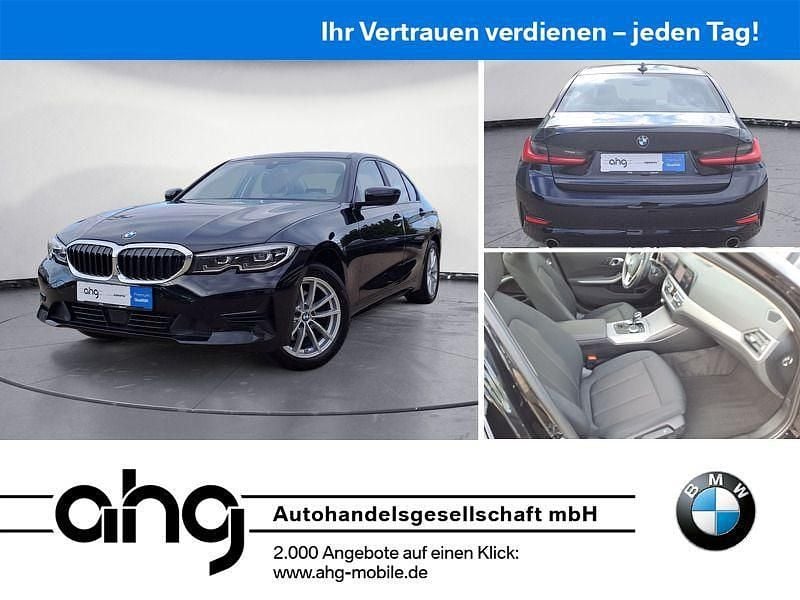 Schwarz Gebraucht 2021 BMW 320 Sport Line Limousine | 24.460 € (Fairer Preis) - Bild 1/4