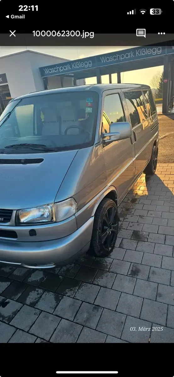 Gebraucht VW Multivan 150 PS (110 kW) 1998 Silber Van / Kleinbus