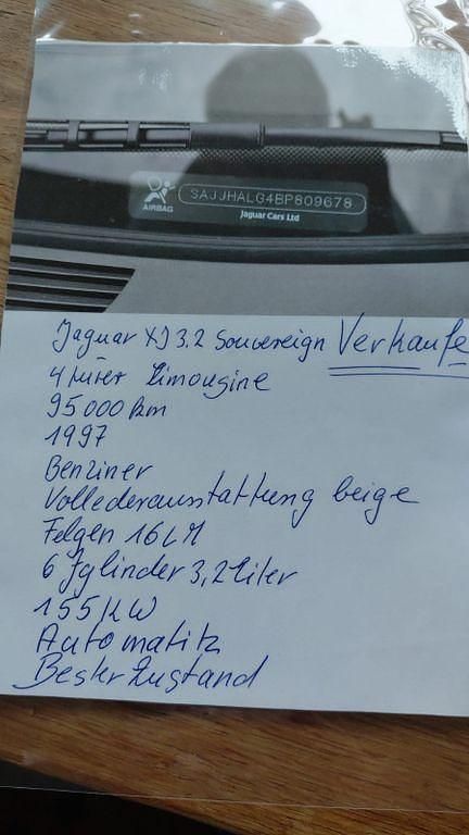 Gebraucht Jaguar XJ Executive 211 PS (155 kW) 1997 Grün Limousine