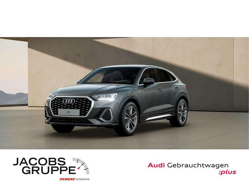 Grau Gebraucht 2025 Audi Q3 Sportback S-Line SUV | 45.870 € (Fairer Preis) - Bild 1/4