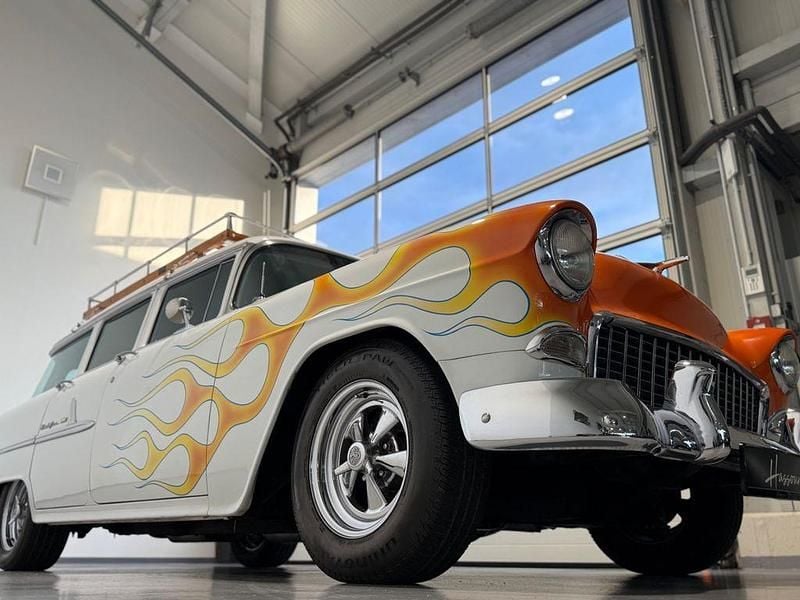 Gebraucht Chevrolet Bel Air 204 PS (150 kW) 1955 Weiß Limousine