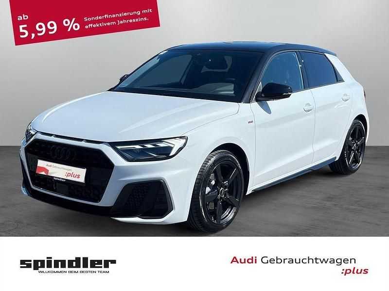 Gletscherweiß metallic Gebraucht 2025 Audi A1 Sportback S-Line Kleinwagen | 28.980 € (Fairer Preis) - Bild 1/4