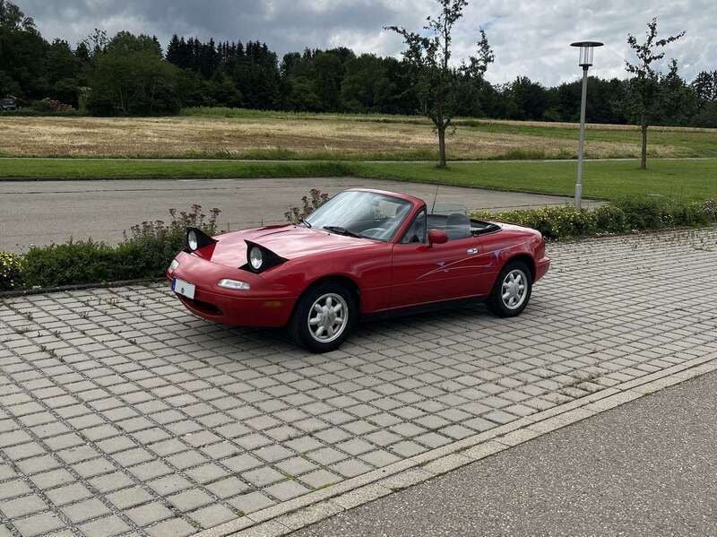 Rot Gebraucht 1992 Mazda MX5 Cabrio | 10.500 € - Bild 1/4