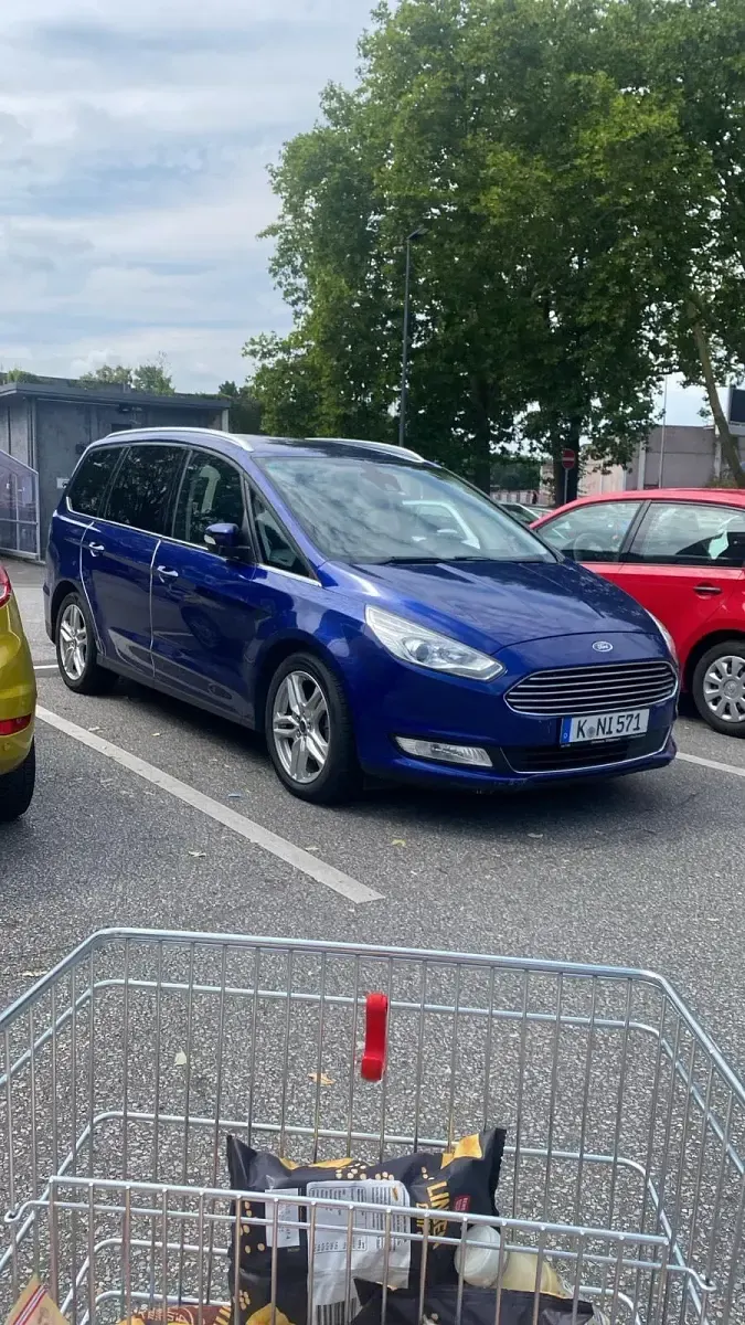 Gebraucht Ford Galaxy Titanium 201 PS (147 kW) 2018 Blau Van / Kleinbus