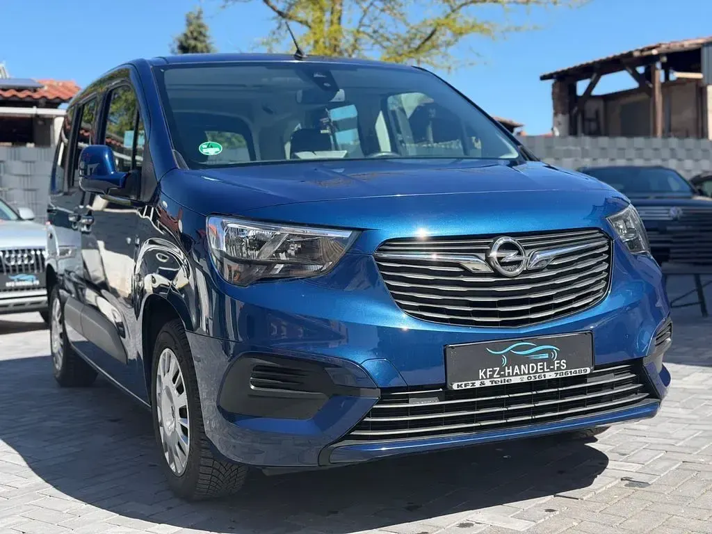 Gebraucht Opel Combo Life Edition 110 PS (80 kW) 2019 Blau Van / Kleinbus