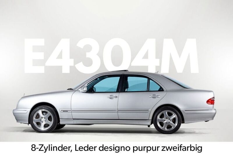 Gebraucht Mercedes E430 Avantgarde 279 PS (205 kW) 2001 Silber Limousine