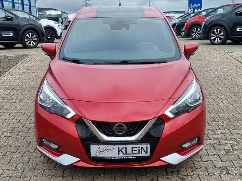 Rot Gebraucht 2019 Nissan Micra Kleinwagen | 11.590 € (Fairer Preis) - Bild 1/4