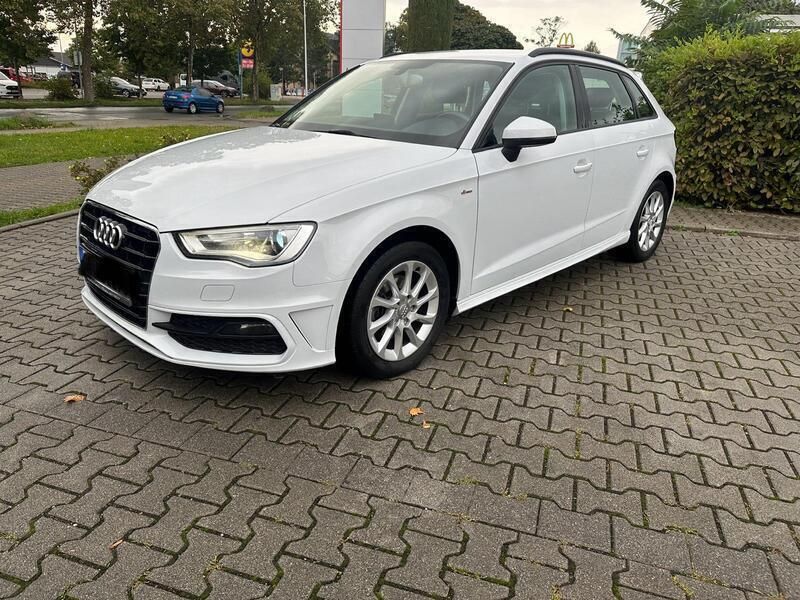 Weiß Gebraucht 2014 Audi A3 Sportback S-Line Limousine | 9.980 € (Fairer Preis) - Bild 1/4