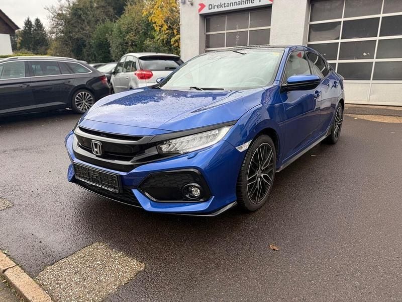 Blau Gebraucht 2017 Honda Civic Sport Plus Limousine | 13.990 € (Guter Preis) - Bild 1/4