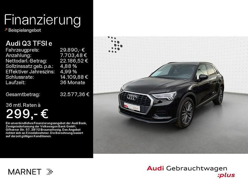 Schwarz Gebraucht 2022 Audi Q3 S-Line SUV | 29.890 € (Fairer Preis) - Bild 1/4