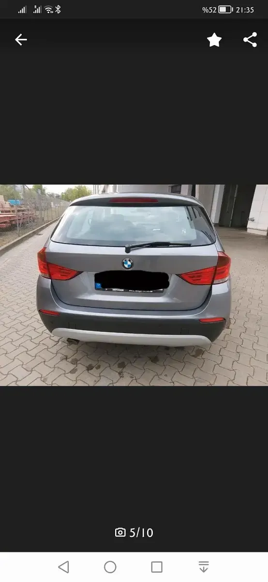 Gebraucht BMW X1 xLine 174 PS (127 kW) 2011 Grau SUV
