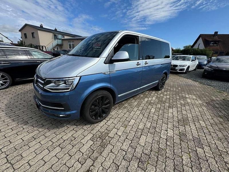 Second-hand VW Multivan Generation Six 204 CP (150 kW) 2015 Albastru Monovolum
