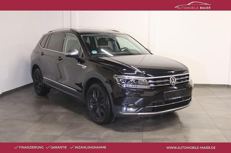 Deep black perleffekt Gebraucht 2020 VW Tiguan Allspace Highline SUV | 24.700 € (Guter Preis) - Bild 1/4