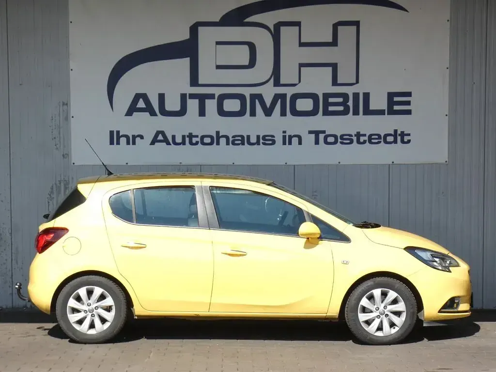 Gebraucht Opel Corsa 116 PS (85 kW) 2015 Gelb Kleinwagen