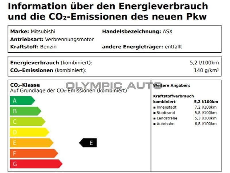Gebraucht Mitsubishi ASX Plus 91 PS (66 kW) 2025 Onyxschwarz SUV