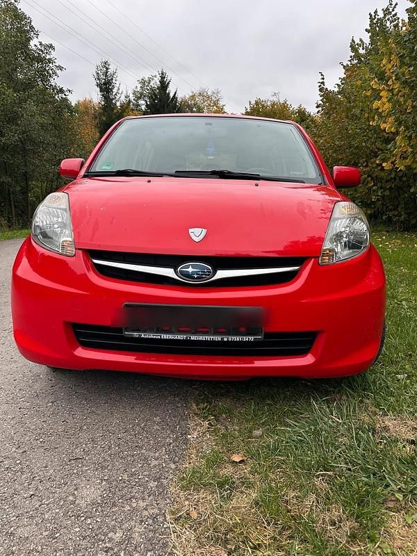 Rot Gebraucht 2009 Subaru Justy Kleinwagen | 1.299 € (Guter Preis) - Bild 1/4
