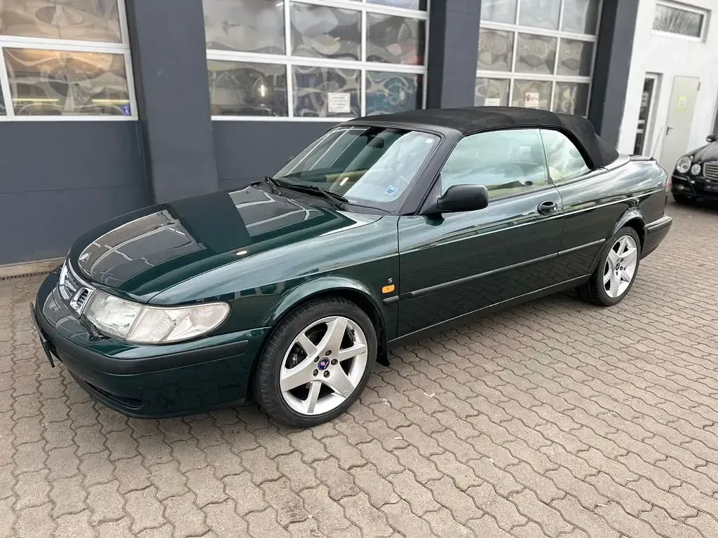 Gebraucht Saab 9-3 Cabriolet 154 PS (113 kW) 2001 Grün Cabrio
