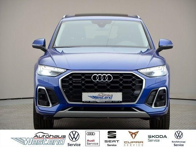 Sepangblau perleffekt Gebraucht 2022 Audi Q5 S-Line SUV | 46.960 € (Guter Preis) - Bild 1/4