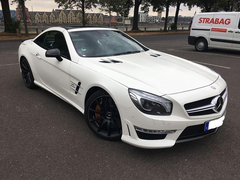 Weiß Gebraucht 2015 Mercedes SL63 AMG AMG Cabrio | 103.000 € - Bild 1/4