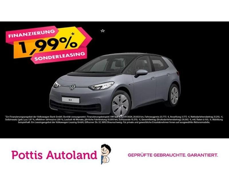 Grau Gebraucht 2021 VW ID.3 Pure Kleinwagen | 18.777 € (Fairer Preis) - Bild 1/4