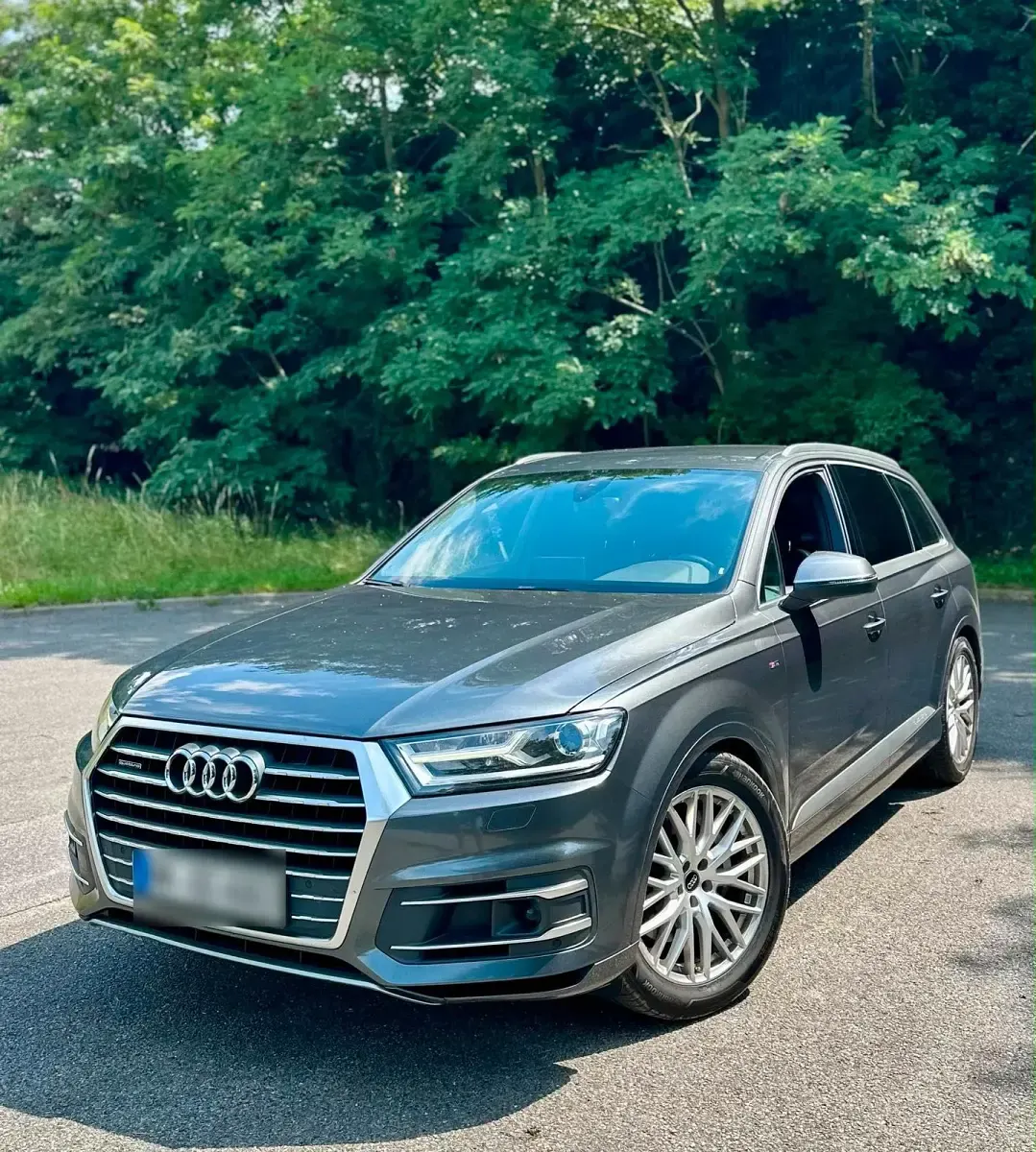 Gebraucht Audi Q7 S-Line 272 PS (200 kW) 2017 Silber SUV