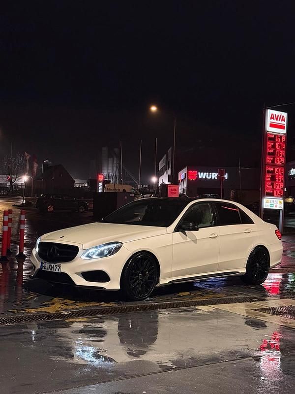 Gebraucht Mercedes E500 AMG 408 PS (300 kW) 2014 Weiß Limousine