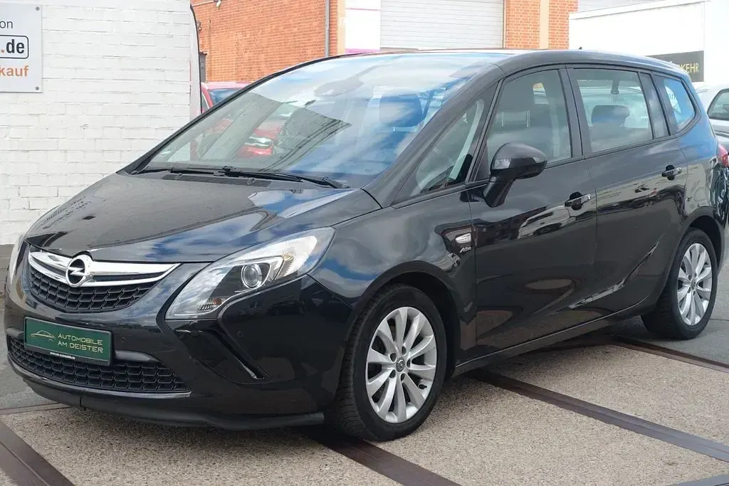 Gebraucht Opel Zafira Tourer Active 131 PS (96 kW) 2014 Schwarz Van / Kleinbus