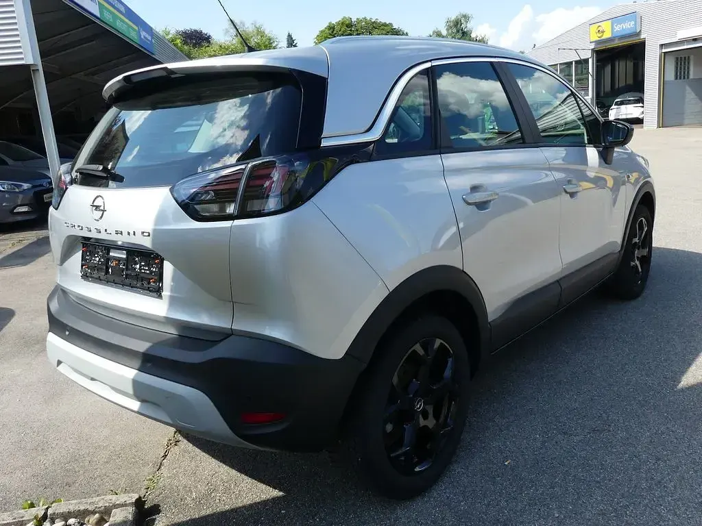 Gebraucht Opel Crossland Elegance 110 PS (80 kW) 2023 Silber SUV