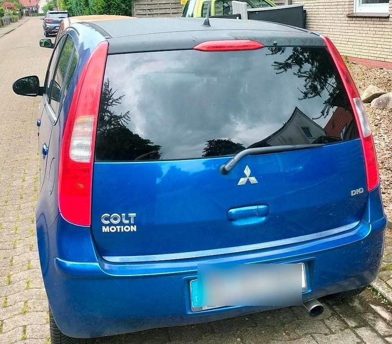 Gebraucht Mitsubishi Colt 95 PS (69 kW) 2006 Blau Kleinwagen
