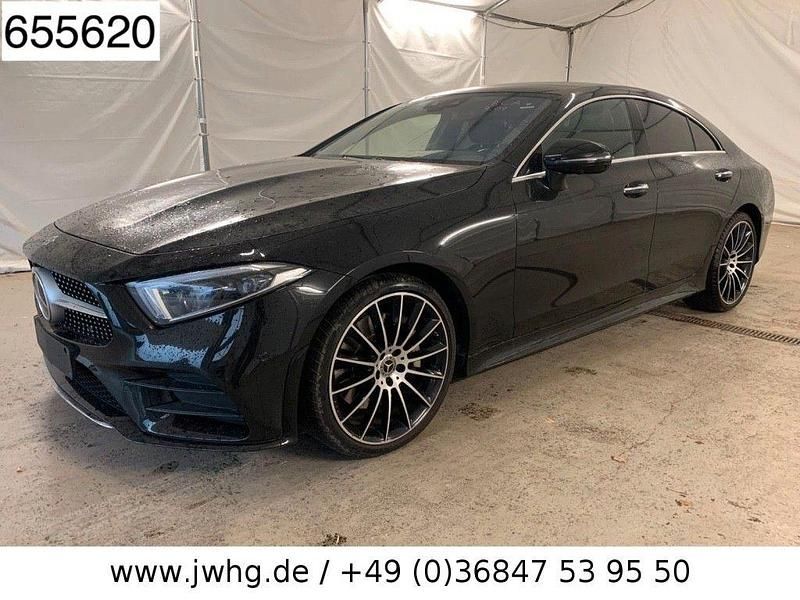 Obsidianschwarz metalliclack Gebraucht 2020 Mercedes CLS450 AMG line Coupé | 39.950 € (Superpreis) - Bild 1/4