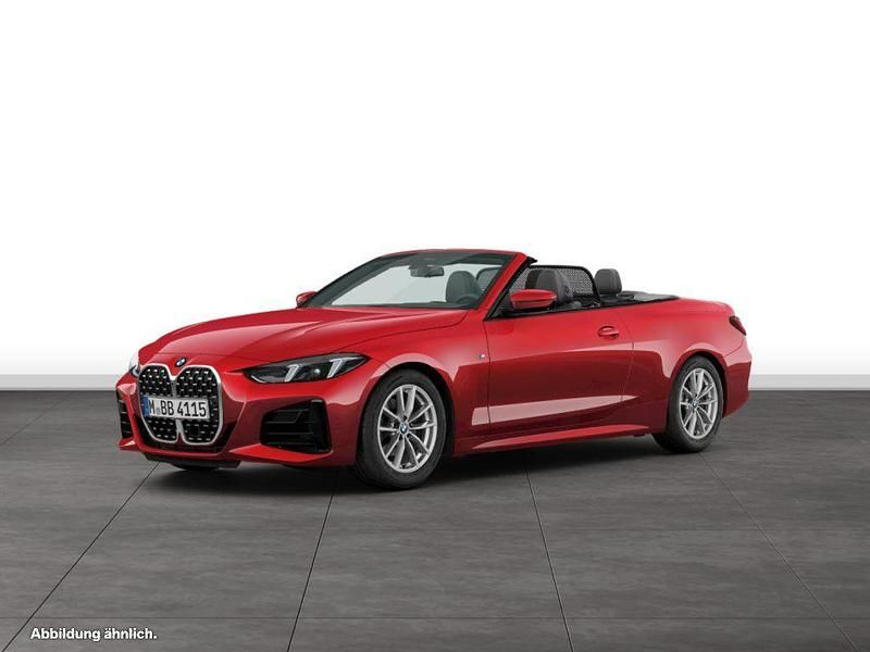 Fire red metallic Gebraucht 2025 BMW 420 Comfort Edition Cabrio | 53.364 € (Superpreis) - Bild 1/4